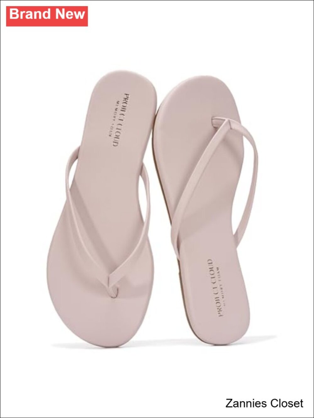✨Project Cloud Women's Memory Foam Flip Flop Sandals Slip On Non-Slip Comfort